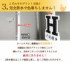 アクリル2枚重ねでデザインに傷がつかない