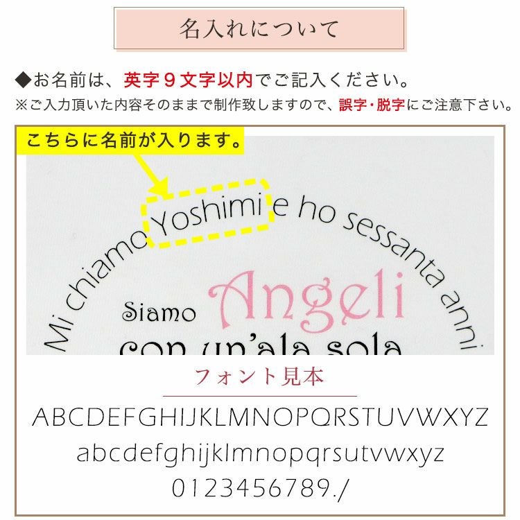 名入れについて
