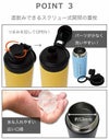 ポイント３直飲みできるスクリュー式
