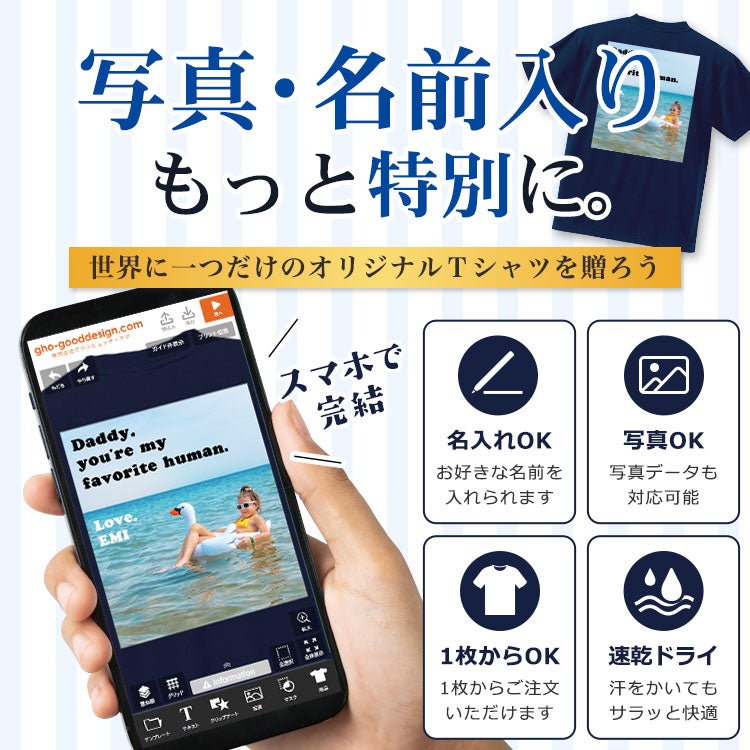 速乾ドライTシャツオリジナルプリント名入れ＜デザインシミュレーター＞半袖レッドブラックネイビー4.1オンスメッシュメンズレディース男女兼用ユニセックス
