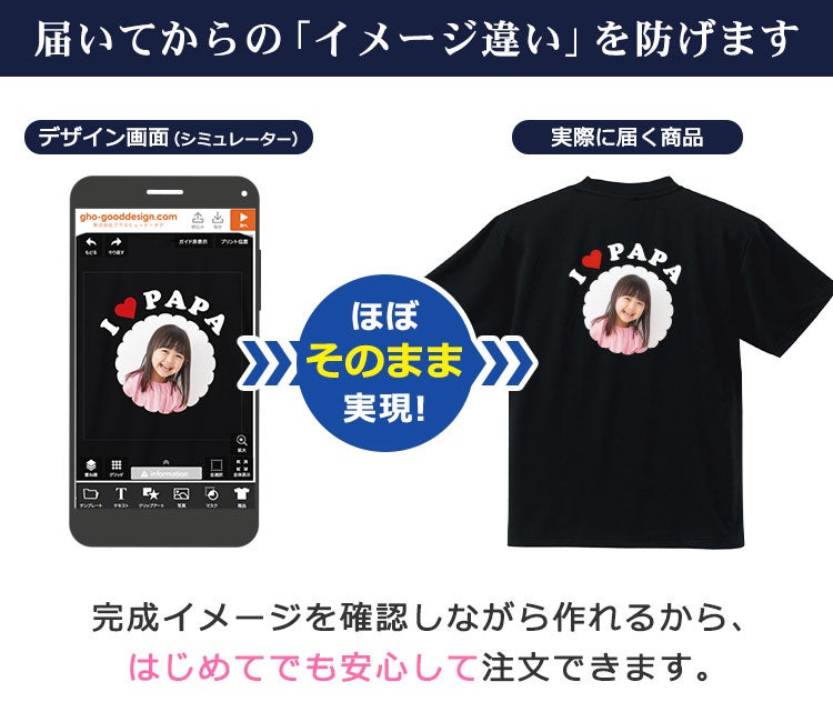 届いてからの「イメージ違い」を防げます